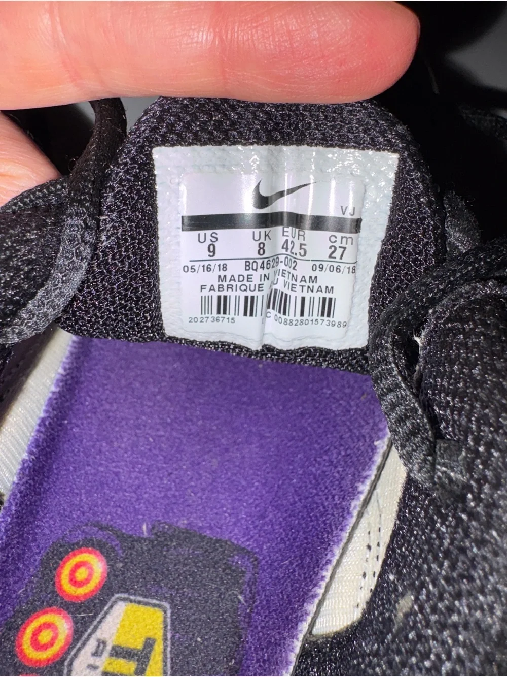Nike Air Max Plus 'Voltage Purple' 2018 - Picture 4 of 4